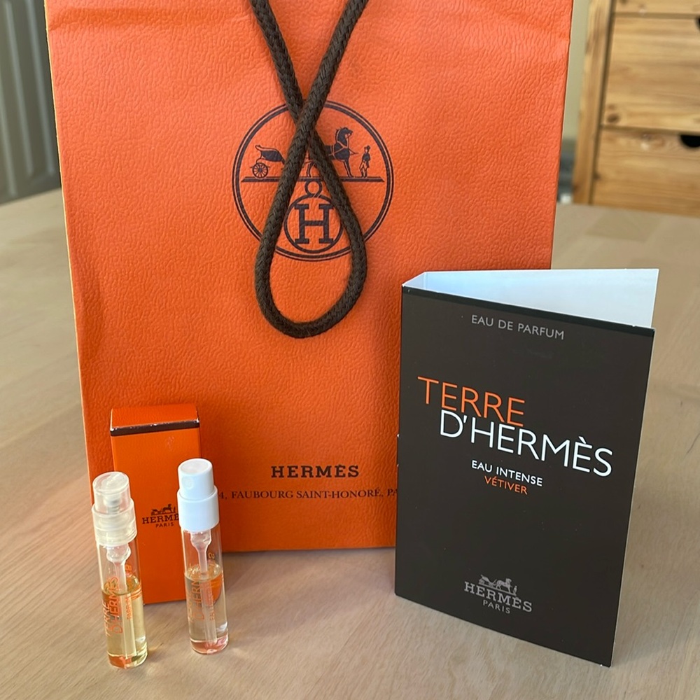 NIP Hermès Men Terre d’Hermès, Eau Intense Vetiver, Eau Très Fraiche